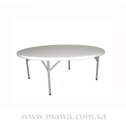 طاولة دائربة 5 قدم طاولة دائربة 5 قدم