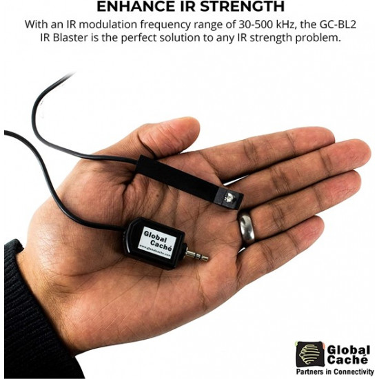 جهاز تحكم بالأجهزة الكهربائية عن طريق شبكة الأنترانت (GC-BL2 IR Blaster)