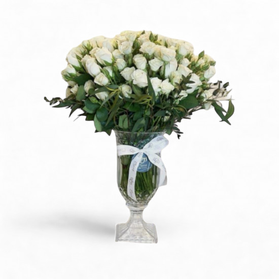 فازة الروز الأبيض 