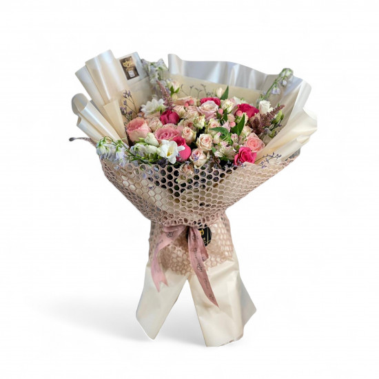 باقة التل الوردي باقة التل الوردي