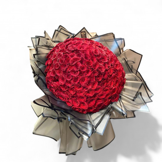 باقة 150 وردة روز باقة 150 وردة روز