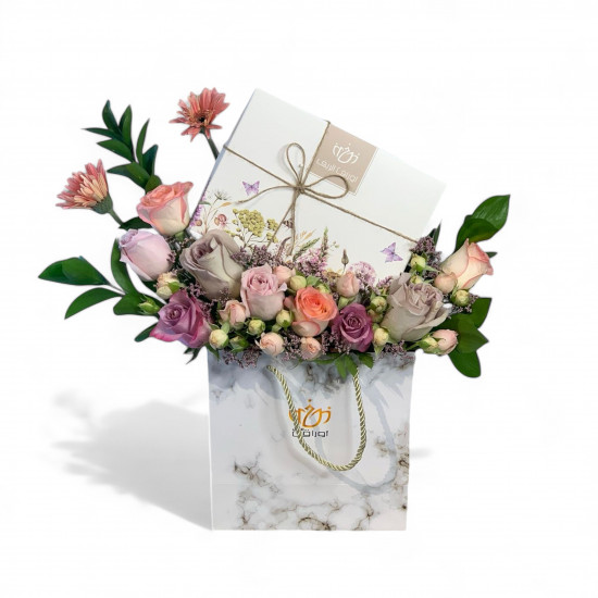 تنسيق شوكلاتة اوراق الريف