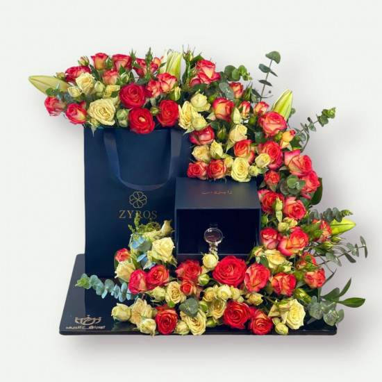 قاعدة الساعة الفخمة  