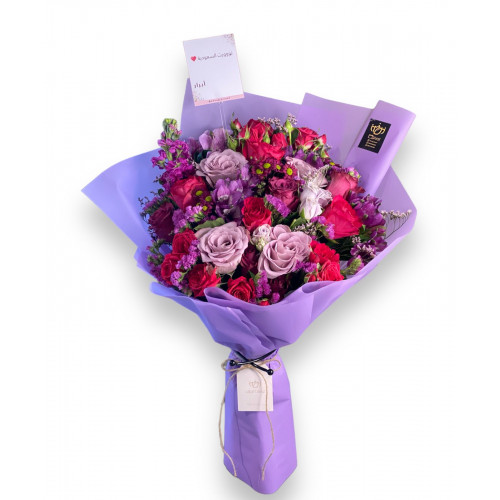 باقة ورد بنفسج باقة ورد بنفسج