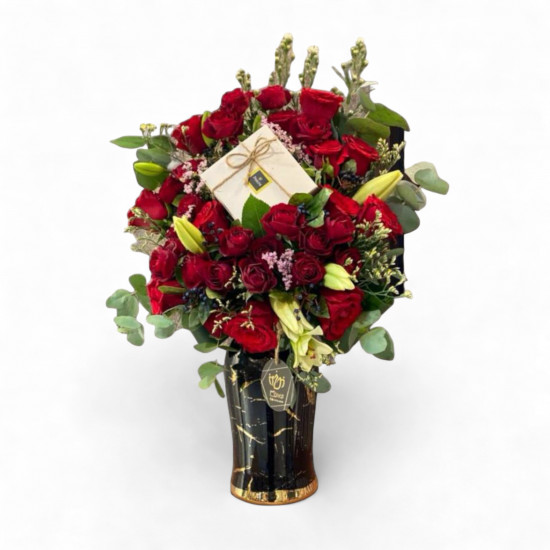 فازة الجوري الاحمر