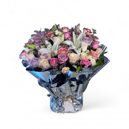 باقة ورد سلفر باقة ورد سلفر