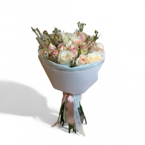 باقة الجوري الوردي باقة الجوري الوردي