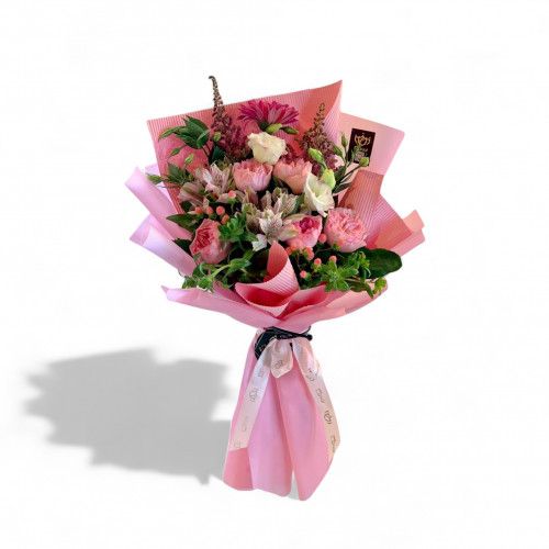 باقة وردية باقة وردية