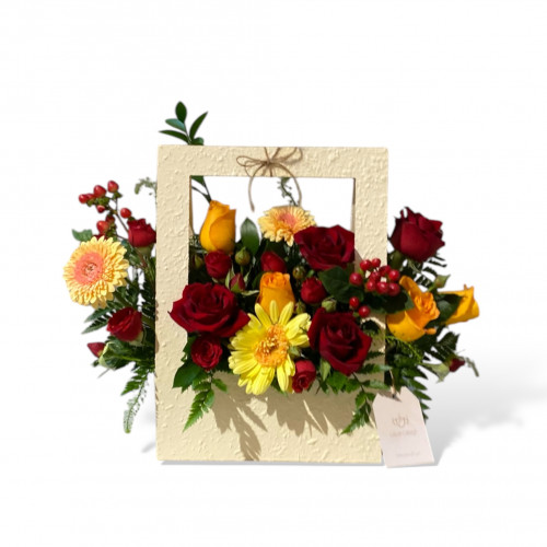 تنسيق ورد هديه بقاعدة