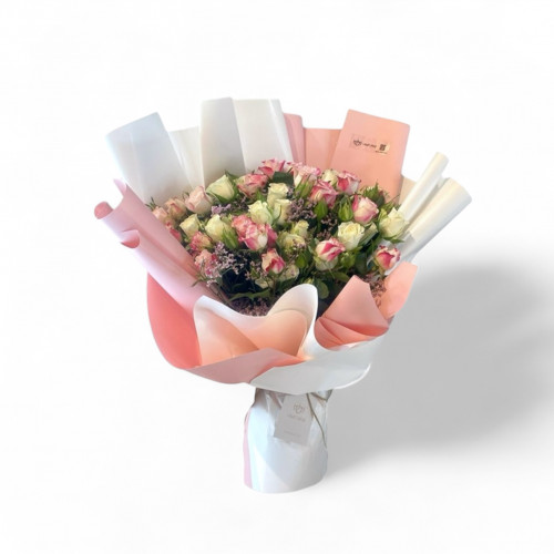 بوكيه ورد جوري بوكيه ورد جوري