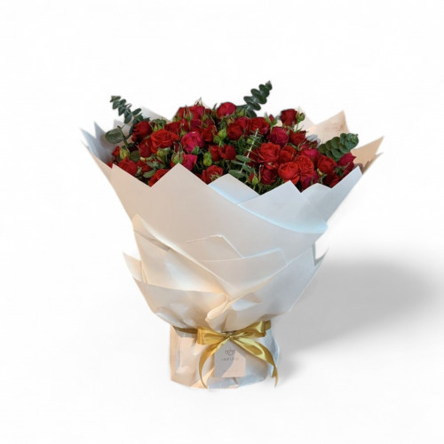 باقة بيبي روز احمر بقاعدة باقة بيبي روز احمر بقاعدة