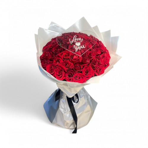 باقة الفلنتاين مع اكريلك باقة الفلنتاين مع اكريلك