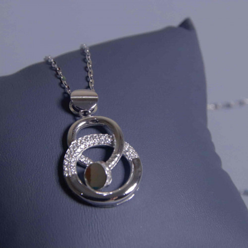 عقد فضة عيار925كود(٠٠٣٠٧٠٠)