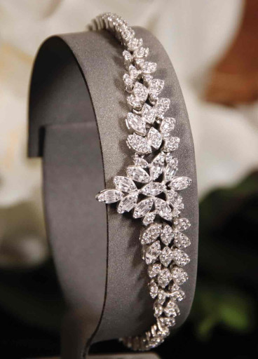 طقم سهرات فضة عيار 925