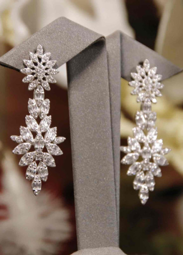 طقم سهرات فضة عيار 925