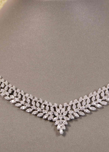 طقم سهرات فضة عيار 925