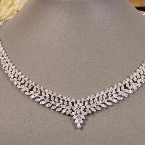 طقم سهرات فضة عيار 925