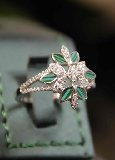 طقم سهرات فضة عيار925