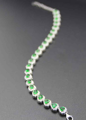 اسوارة فضة عيار925كود(00110200)