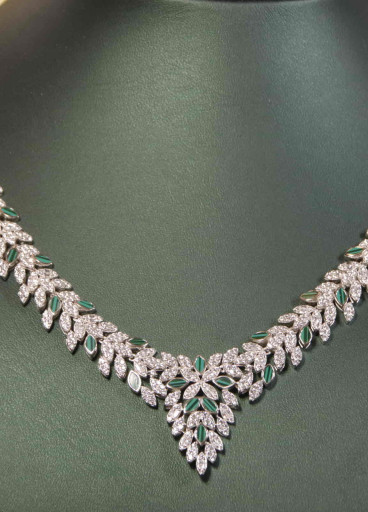 طقم سهرات فضة عيار925