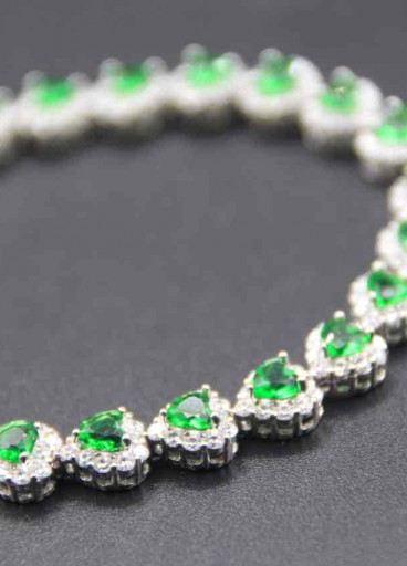 اسوارة فضة عيار925كود(00110200)