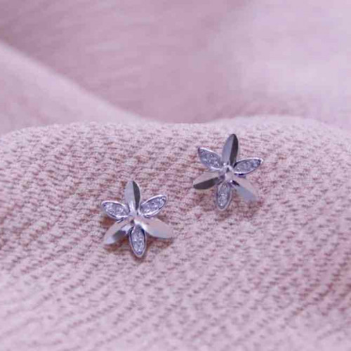 حلق فضة عيار 925