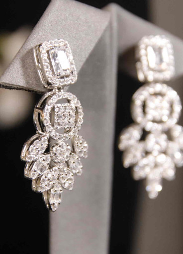 حلق فضة عيار925