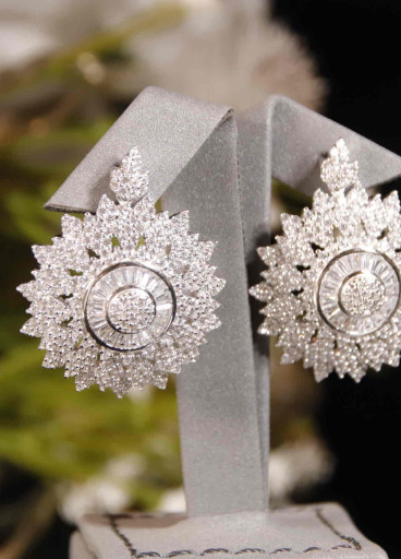 حلق فضة عيار925