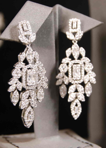 حلق فضة عيار925