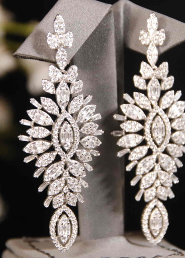 حلق فضة عيار925