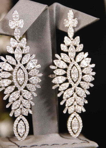 حلق فضة عيار925