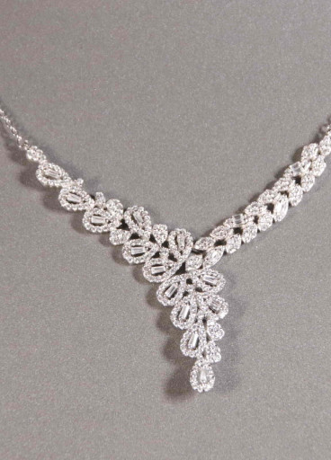 طقم انيق فضة عيار 925