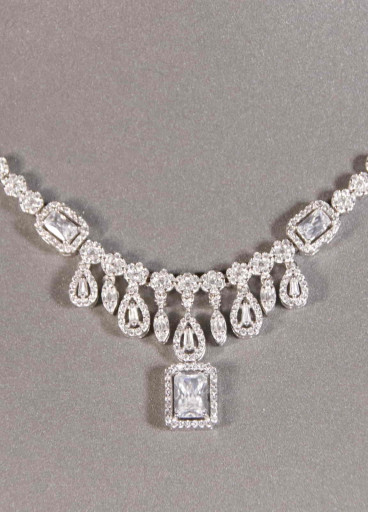 طقم انيق فضة عيار 925