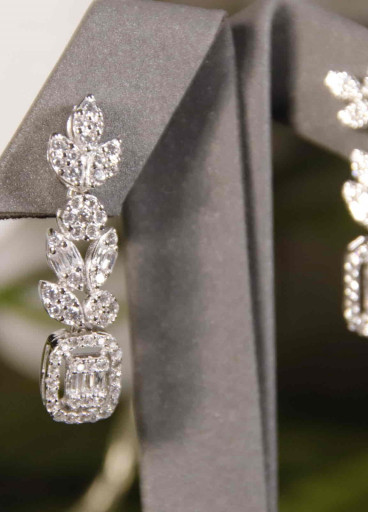 طقم انيق فضة عيار 925