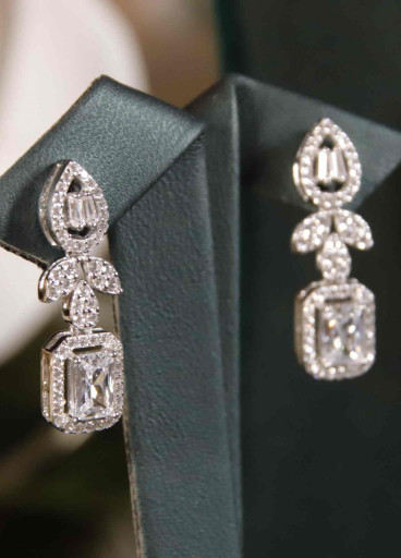 طقم انيق فضة عيار 925