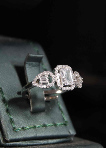 طقم انيق فضة عيار 925