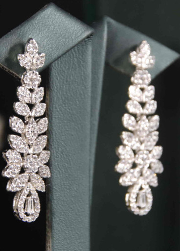 حلق فضة عيار 925