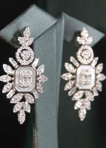 حلق فضة عيار 925