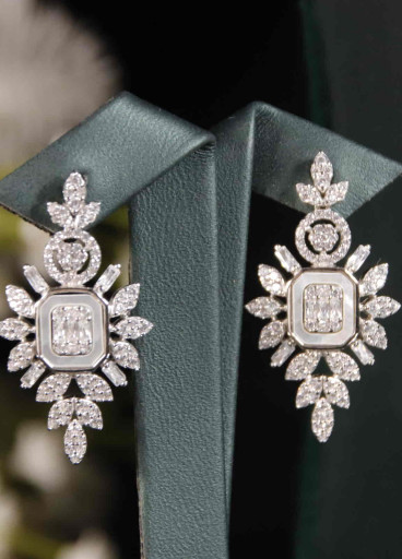 حلق فضة عيار 925