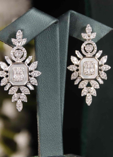 حلق فضة عيار 925