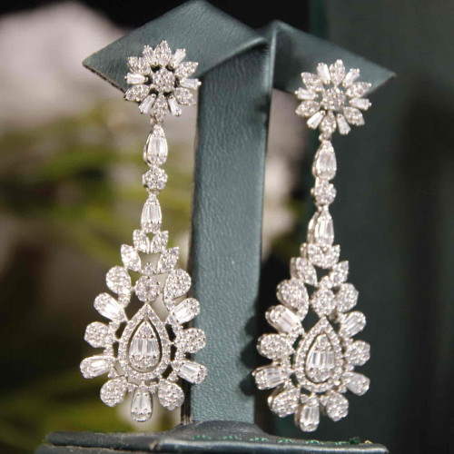 حلق فضة عيار٩٢٥