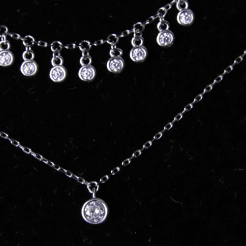 سلسال فضة عيار٩٢٥كود(٠٠٣٠٥٠٠)