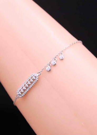 اسوارة فضة عيار 925كود(٠٠٢٠١٠٠)