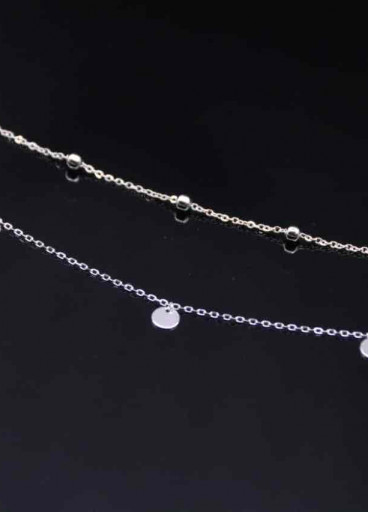 خلخال فضة عيار925كود(0020700)