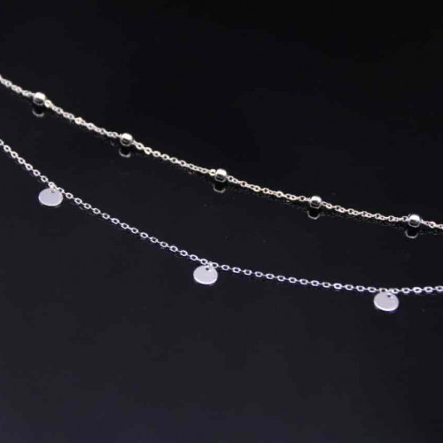 خلخال فضة عيار925كود(0020700)