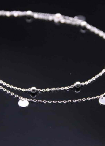 خلخال فضة عيار925كود(0020700)