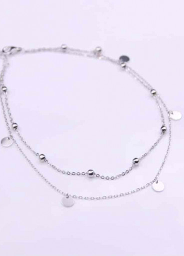 خلخال فضة عيار925كود(0020700)