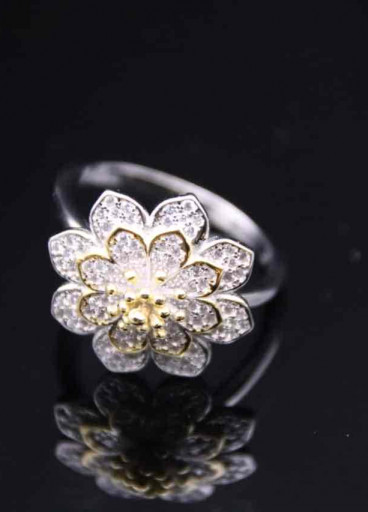 خاتم فضة عيار925كود(0040800)