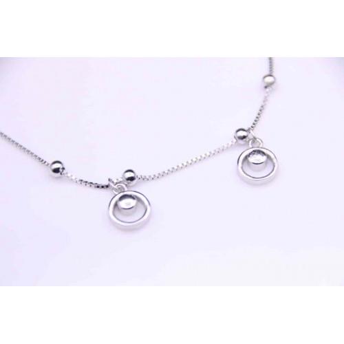 خلخال فضة عيار925كود(0040400)