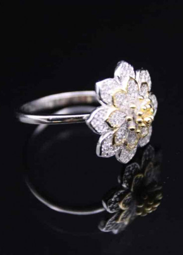 خاتم فضة عيار925كود(0040800)